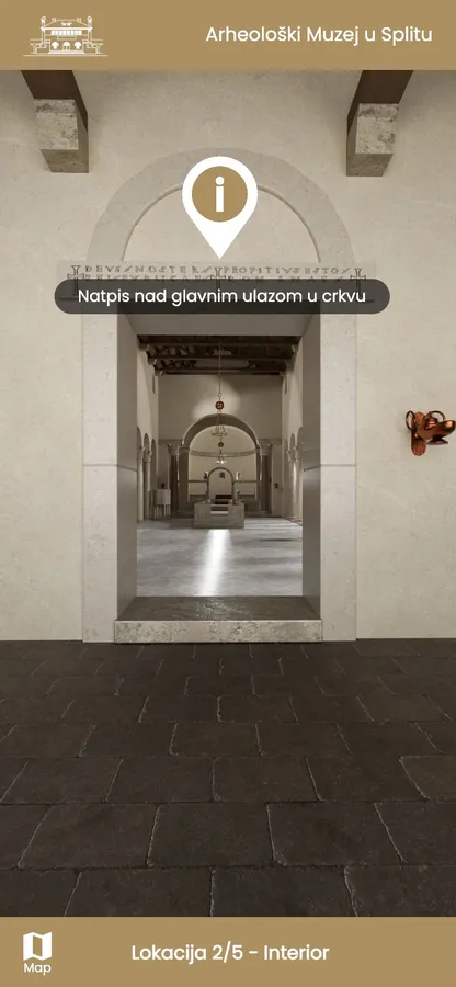 Salona — reconstructions on site: Manastirine